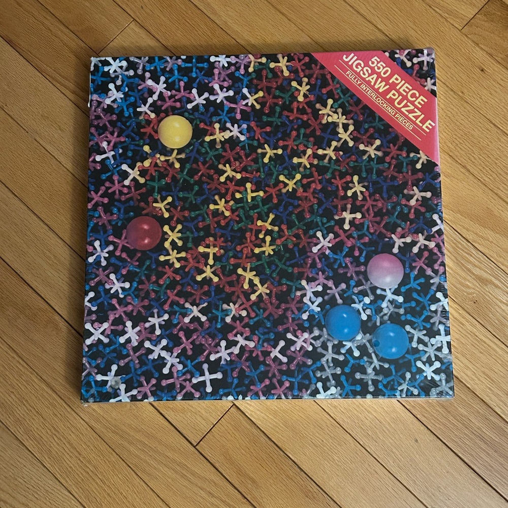 Sealed Vintage 550-Piece Jigsaw Puzzle